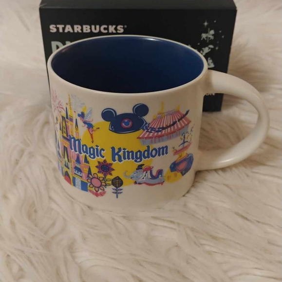 ☕FIRM! NWT DISNEY PARKS COLLECTION X STARBUCKS DISCOVERY SERIES MAGIC KINGDOM MU - Picture 4 of 12